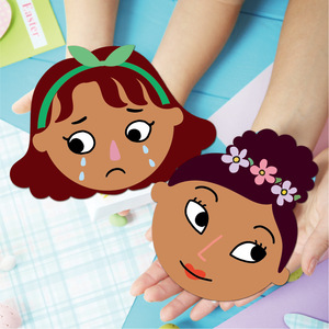 Nouvel arrivage : Kit créatif d'autocollants pour l'expression artistique – Mon nouveau partenaire : Kit DIY de création de visages émotionnels pour enfants - Product Image 4