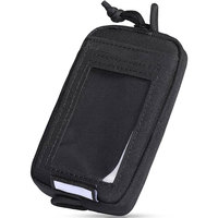 Monedero Táctico Mini de Nailon Impermeable 500D con Logotipo Personalizado, Bolsillo Frontal para Tarjetas, Llaves, Monedas, Bolsa Exterior con Cremallera para Pasaporte