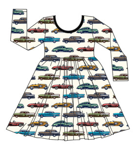 कस्टम छोटी लड़कियों की बुटीक बांस की पोशाक लंबी आस्तीन के स्लीपर बांस प्रिंट पजामा पहना करती है - Product Image 5