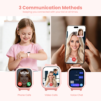Reloj Inteligente LAGENIO K10 4G con Tarjeta SIM para Niños, Pantalla HD de 1.8 Pulgadas, Videollamadas, GPS+WIFI+LBS, Batería de 950mAh, SOS
