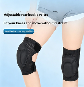 Genouillères de protection pour hommes et femmes, pour le cyclisme et la course à pied, avec éponge EVA épaissie, respirantes et antidérapantes - Product Image 5