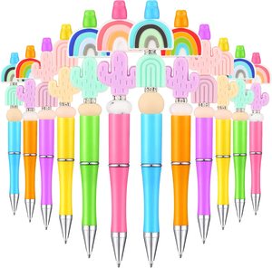 Top Fashion Cute Cool DIY Making Gift Kids Students <b>Ballpoint</b> <b>Pens</b> Black Ink Beadabl <b>Pen</b> - Product Image 5
