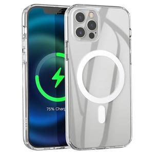 Funda Magnética de Lujo con Carga Inalámbrica para iPhone 17 16 15 14 13 12 11 16 Pro Max 17 Air, Funda Transparente <span class=keywords><strong>XR</strong></span> X XS - Product Image 5