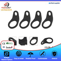 XGS Anneaux de fixation universels robustes en fer pour moto, supports d'ancrage de cargaison pour moto tout-terrain, VTT, accessoires de remorque