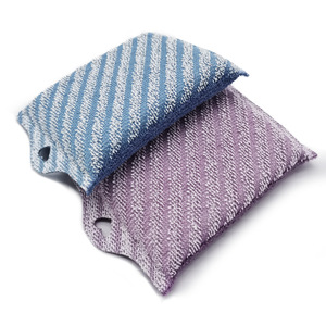 Éponge de nettoyage absorbante pour cuisine, tampon à vaisselle réutilisable, éponge à récurer antidérapante carrée pour la vaisselle - Product Image 1