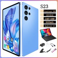 Nueva Tablet Android de 11 Pulgadas con Procesador MTK Octa Core, S23U 16GB+512GB, Wi-Fi, 4G, 5G, Resistente al Agua, Función de Llamadas Telefónicas, Android 15