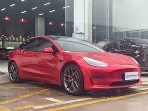 รถยนต์มือสองปี 2021 เทสล่า โมเดล <span class=keywords><strong>3</strong></span> เพอร์ฟอร์แมนซ์ 340 กิโลวัตต์ โหมดแทร็ค 33 วินาที 0-100 กม./ชม. 261 กม./ชม. รถยนต์ไฟฟ้าความเร็วสูงสุด - Product Image 3