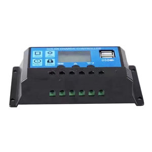 Mini contrôleur de charge solaire PWM pour voiture, chargeur de batterie 12V/24V universel 30A pour batteries lithium et plomb-acide - Product Image 3