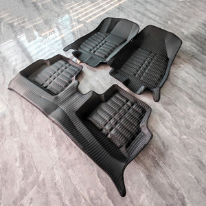 Tapetes 5D de Cuero Personalizados de Lujo Juego Completo OEM para Varios <span class=keywords><strong>Modelos</strong></span> <span class=keywords><strong>Peugeot</strong></span> Serie 5 A4 Trax Vitara Compass X5 - Product Image 1