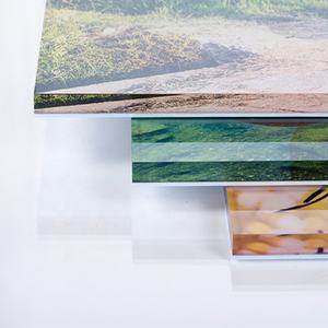 Personalizado UV impreso pared arte decoración hogar Decoración foto Props tablero troquelado transparente bloque acrílico signo hoja - Product Image 1