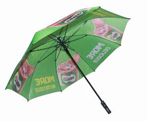 Paraguas de Golf Clásico Recto de Poliéster de 30 Pulgadas Milo para Promociones Publicitarias y Regalos Empresariales - Product Image 3