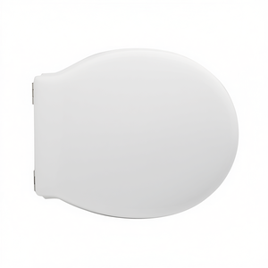 Asiento de inodoro para Alice, forma corta, blanco, 50,5 cm de largo, 37,5 cm de ancho - Product Image 3