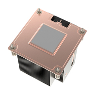 COOLSERVER 115X/1200 Mince Dissipateur Thermique Processeur Silencieux Radiateur Refroidissement Par Air 4Pin Cuivre Pur Aluminium pour Ordinateur Boîtier