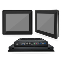 Komputer Industri 10,1 Inci All in One PC Mini Tablet Panel dengan Layar Sentuh Resistif CPU J1900 Panel Sentuh Kapasitif PC