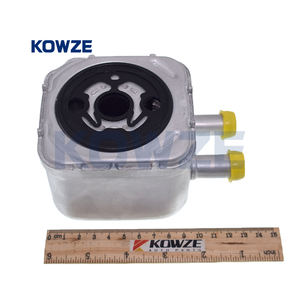 หม้อน้ำระบายความร้อนน้ำมันเกียร์สำหรับรถยนต์ <span class=keywords><strong>VW</strong></span> <span class=keywords><strong>Caravelle</strong></span> Transporter Passat CC Phaeton Skoda Superb Audi A4 A6 A8 028117021E 028117021H - Product Image 3