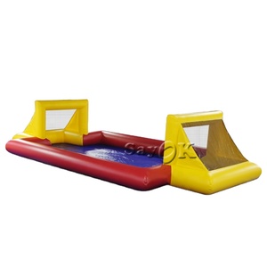 Presa di fabbrica produttore di giochi sportivi gonfiabili noleggio a terra un campo da <span class=keywords><strong>calcio</strong></span> di sapone gonfiabili - Product Image 1
