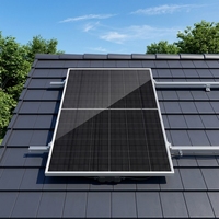 Système de panneaux solaires OLLIN SOLAR 650W monocristallins en silicium demi-cellules PERC haute efficacité, service OEM en aluminium 2384*1303*35