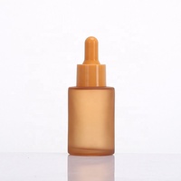 Bouteilles d'huile essentielle en verre de couleur macaron variées, 20 ml, 30 ml, sérum essentiel, flacon de voyage, sérum pour les yeux, flacon compte-gouttes de 30 ml