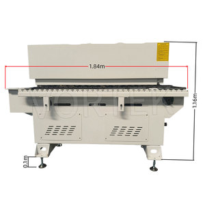 Machine à chantourner les bords de bois semi-automatique compacte Vortek PE300 380V pour le collage de panneaux droits et la finition de précision - Product Image 6