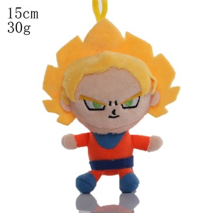 Vente en gros d'usine, jouet en peluche pour enfant, porte-clés amusant <span class=keywords><strong>Dragon</strong></span> Balls, porte-clés en peluche de 15 cm, jouets pour anniversaire - Product Image 2