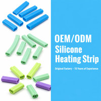 Bande de silicone personnalisée résistante aux hautes températures, cordon en caoutchouc isolant pour appareils électroniques, machines industrielles, pièces d'équipement