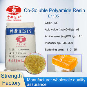 ई-1105 पॉलीमाइड रेसिन स्याही और गर्म पिघल चिपकने में प्रयुक्त पॉलीमाइड राल बेंजीन तटस्थ पॉलीमाइड रेसिन में घुलनशील - Product Image 3