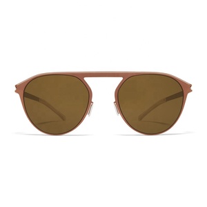 Lunettes optiques en métal pilote personnalisées de haute qualité avec verres polarisés disponibles montures or argent <span class=keywords><strong>gris</strong></span>-dernier nouveau design - Product Image 3