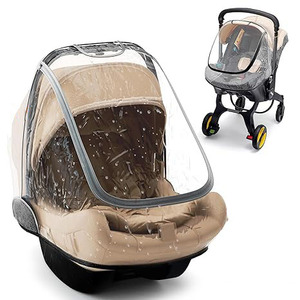 Funda impermeable transpirable para asiento de coche, accesorios de viaje para bebés, accesorios para cochecito de bebé, funda protectora contra la lluvia para asiento de coche. - Product Image 1