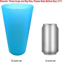 Vaso Reutilizable de Plástico de 450 ml (16 oz) con Tapa y Pajita, Diseño Clásico Ecológico para el Regreso a Clases, Personalizable con Logotipo