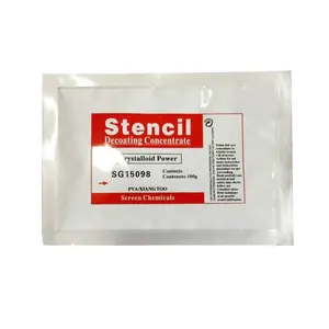 Stencil Decoating Concentrate Emulsion Remover Powder For Screen Printing Frames