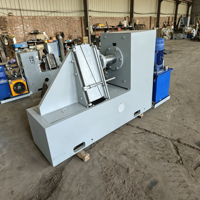 Machine de formage de lames spirales pour tarières de centrales à asphalte – Prix compétitif, acier au carbone, pour la construction et l'entretien routier
