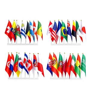 Full Range Popular Small Mini Hand Held Flags All Countries Flag