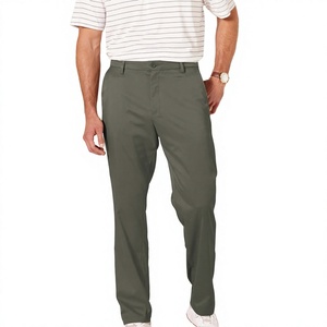 Pantalones de golf para hombre, tela elástica moderna, cómodos, transpirables, ideales para deportes y uso diario activo. - Product Image 1