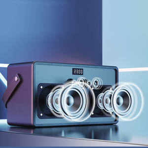 Reproductor de Karaoke portátil con dos micrófonos, inalámbrico, altavoz DSP de alta calidad para transmisión en vivo - Product Image 2