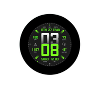 Carte de développement ESP32-S3 avec écran tactile capacitif rond de 2,1 pouces, processeur LX7 double cœur 32 bits, écran 480x480