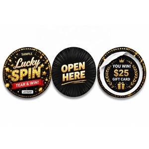 Biglietti della Lotteria <span class=keywords><strong>Premium</strong></span> Stampati CMYK con Finestra Unica, Giochi con Linguetta Personalizzati, Stile Biglietto da Visita, Carte <span class=keywords><strong>Premium</strong></span> a Strappo - Product Image 1