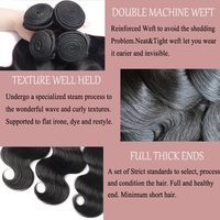 Extensiones de Cabello Humano Ondulado 15A, 100% Virgen Vietnamita Sin Procesar, Grueso, Remy, Trama Doble a Máquina, Natural para Mujer