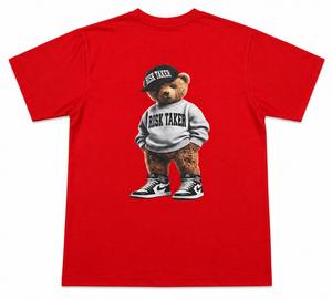 Camiseta Deportiva Roja de Manga Corta para Hombre, Corte Regular, Algodón Casual, Cuello Redondo, Transpirable, con Logotipo Estampado en la Parte Delantera - Product Image 2