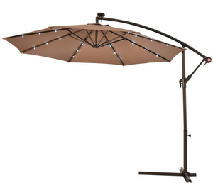 Sombrilla para muebles de exterior, sombrilla de Patio única para jardín, piscina, poste de aluminio, elegante mapa, espejo, bolsa, logotipo, <span class=keywords><strong>Pin</strong></span> de estilo - Product Image 4