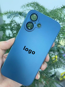 Custodie per telefoni cellulari <span class=keywords><strong>in</strong></span> vetro e <span class=keywords><strong>Silicone</strong></span> per <span class=keywords><strong>iPhone</strong></span> 16 15 14 12 11 con protezione per lenti - Product Image 4