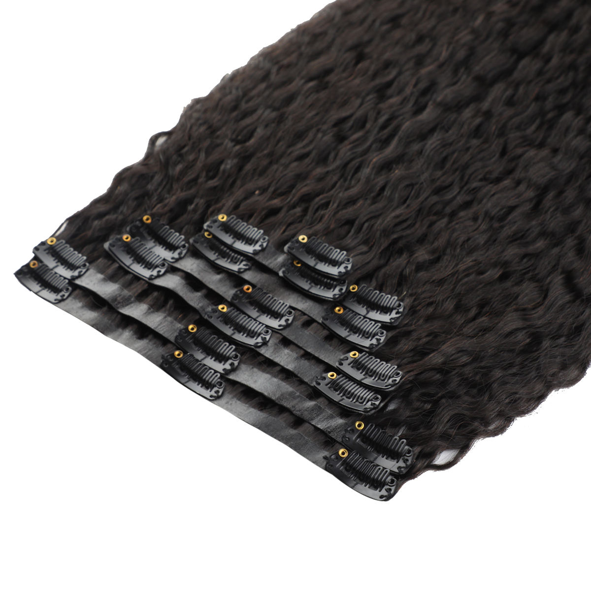 afro kinky curl clip hair