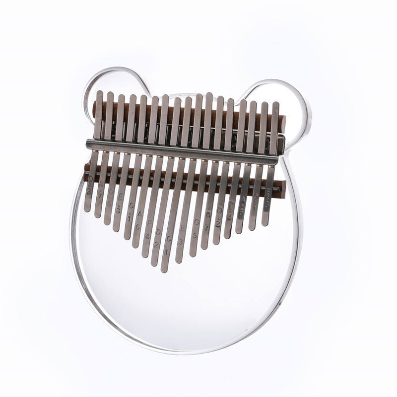 Ours en cristal (boîte à piano + accessoires)