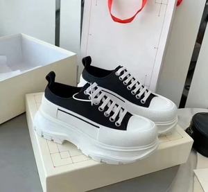 Chaussures de marche décontractées en toile personnalisées 2026, style classique, pour hommes et femmes, à semelle épaisse et talon haut - Product Image 6