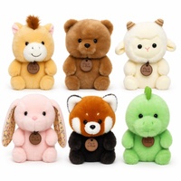 Jouets en peluche super doux et mignons, respectueux de la peau, vente en gros d'usine, jouets personnalisés très demandés, formes 3D adorables, unisexe, ODM