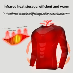 Calzoncillos largos funcionales térmicos Pelliot para hombres y mujeres, secado rápido, esquí al aire libre, ropa de otoño que absorbe el sudor, deportes de terciopelo - Product Image 2