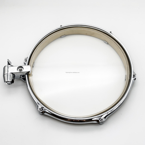 6/8/10/12/13/14/16 pollici camera d'acero regolabile pieghevole portatile pratica acustica rullante <span class=keywords><strong>Tom</strong></span> basso Kick batteria batteria per percussioni Set - Product Image 4