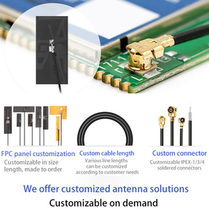 Встроенная FPC-антенна 2,4 ГГц/Wi-Fi, двухдиапазонная патч-антенна 5,8 ГГц, ZigBee с разъемом IPEX/MH - Product Image 4