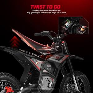 Moto tout-terrain électrique 60V 4000W pour adultes, longue portée, idéale pour la conduite sur sentiers et les aventures en montagne - Product Image 6