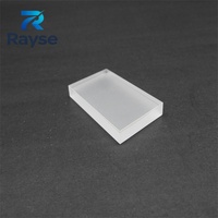 Lentille de collimation optique BK7 pour diode laser, structure en verre cylindrique plano-convexe
