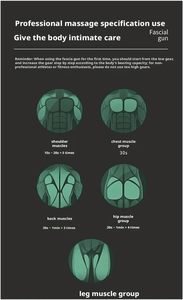 Pistolet de massage électrique multifonctionnel pour tissus profonds, best-seller 2026, pour la relaxation musculaire et l'application corporelle - Product Image 2